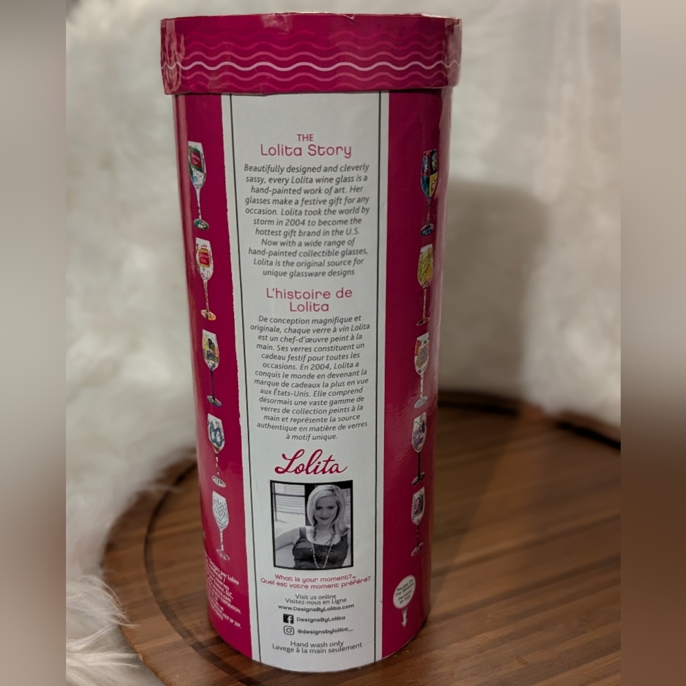 ☘️ 3/$33 Lolita "Cheers to 50 Years" Birthday Wine Glass☘️ 3 for $33 ☘️ - Picture 3 of 11
